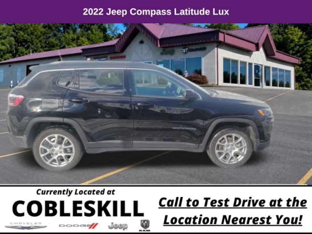 Used 2022 Jeep Compass Latitude Lux SUV