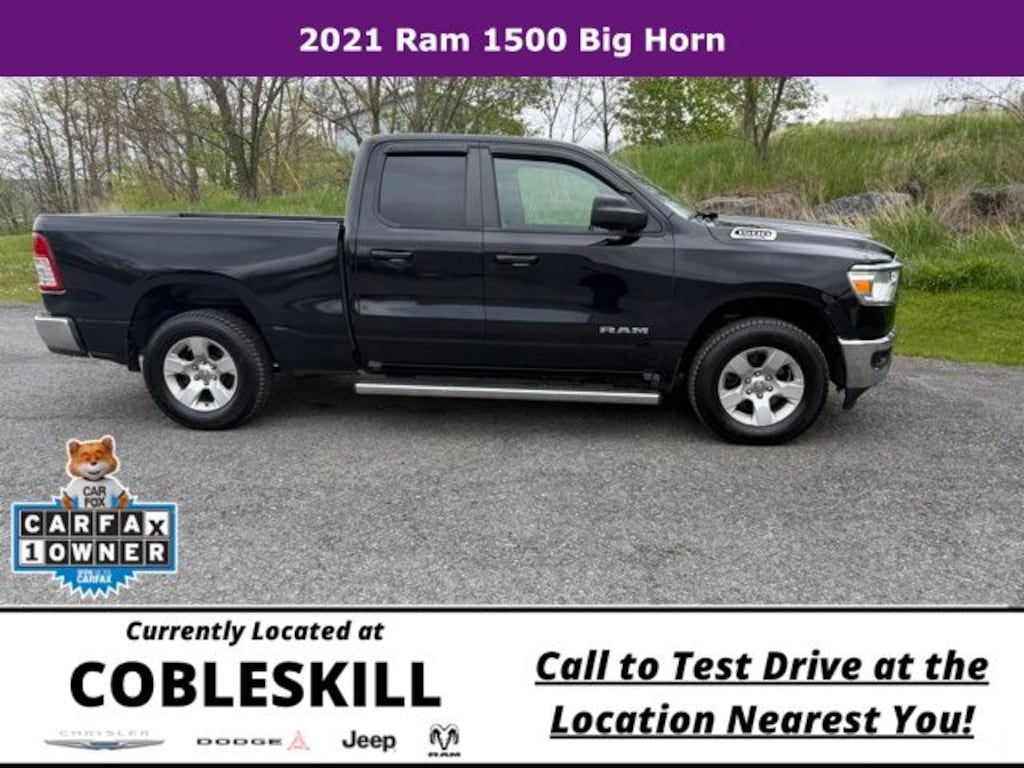Used 2021 Ram 1500 Big Horn/Lone Star Truck Quad Cab