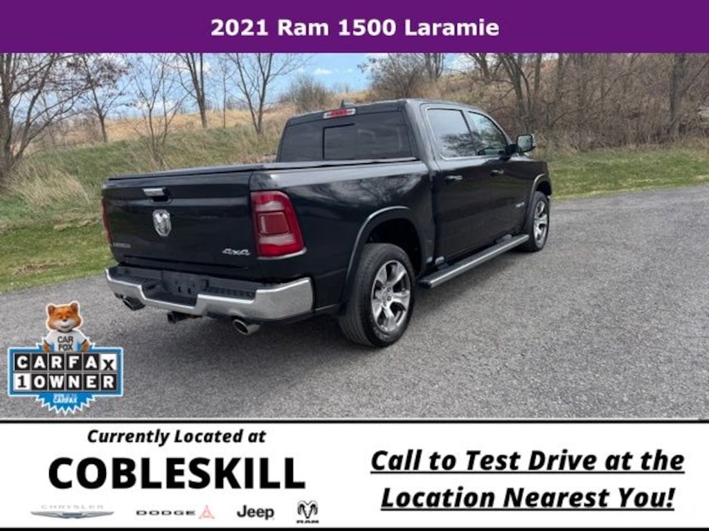 Used 2021 Ram 1500 Laramie Truck Crew Cab