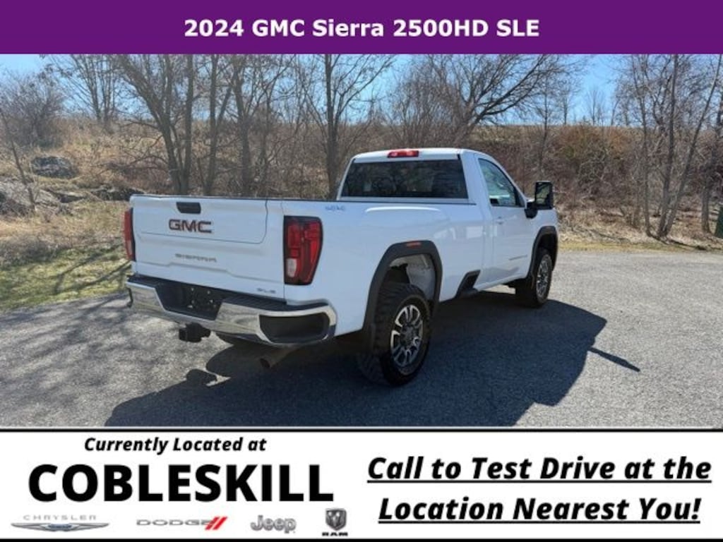 Used 2024 GMC Sierra 2500 HD SLE Truck Regular Cab