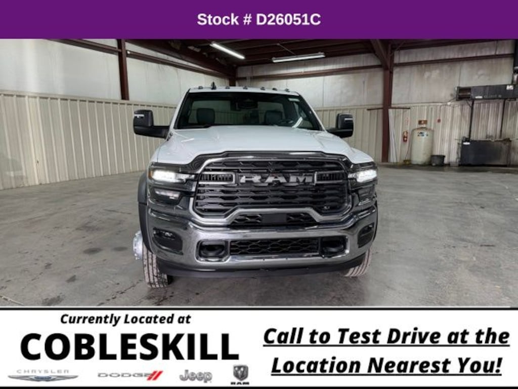 New 2026 Ram 5500HD Tradesman Pickup