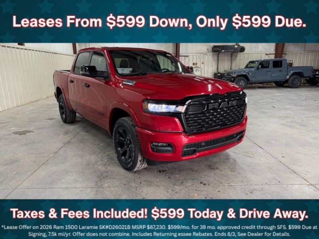 New 2026 Ram 1500 Big Horn/Lone Star Pickup