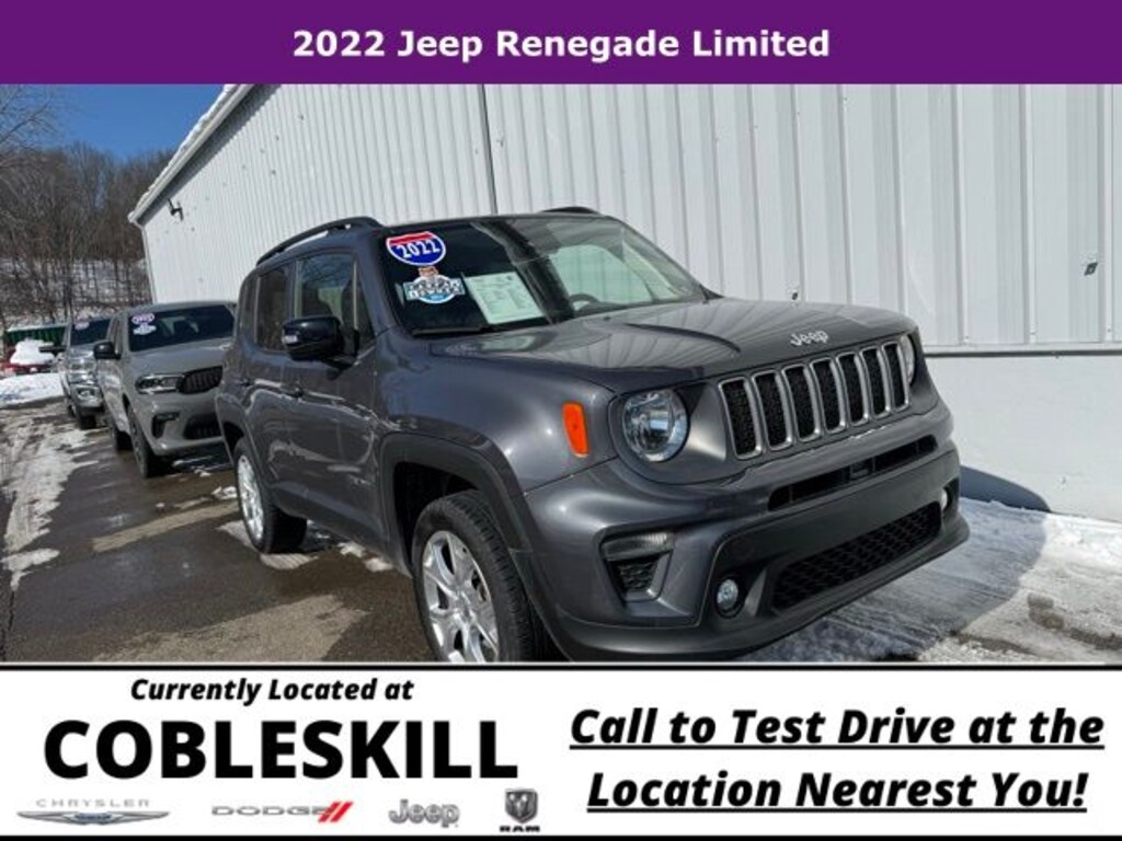 Used 2022 Jeep Renegade Limited SUV