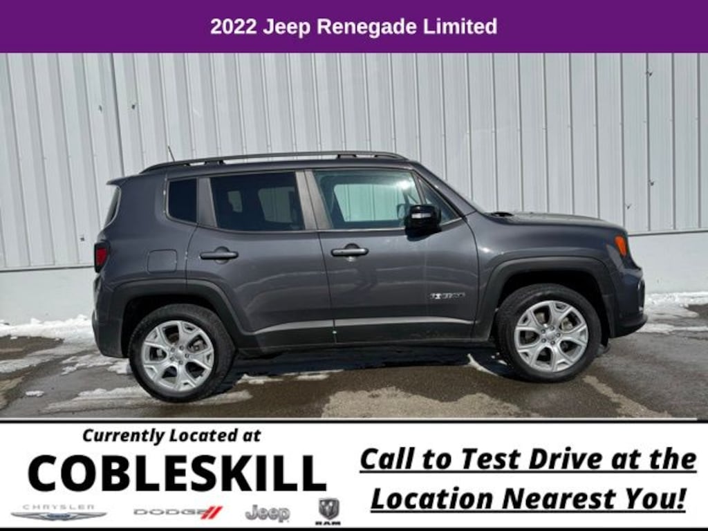 Used 2022 Jeep Renegade Limited SUV