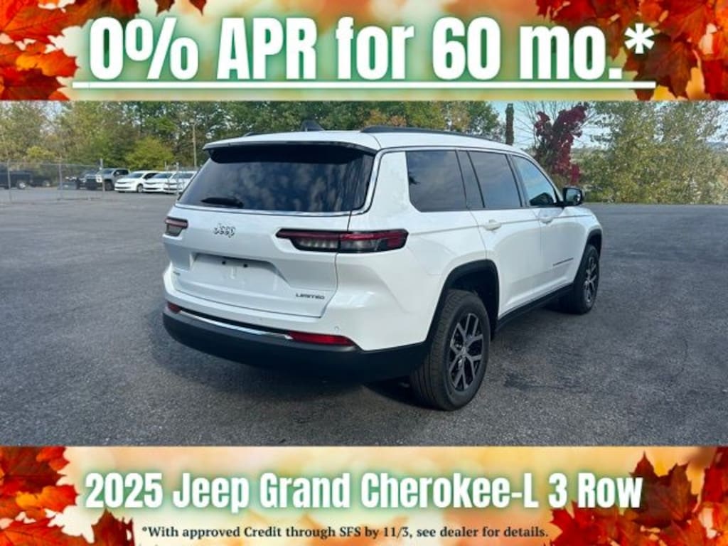 New 2025 Jeep Grand Cherokee L Limited Sport Utility