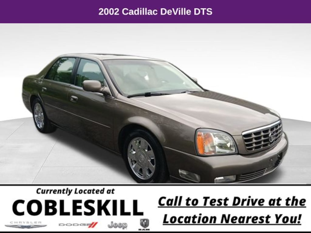 Used 2002 Cadillac Deville DTS Sedan