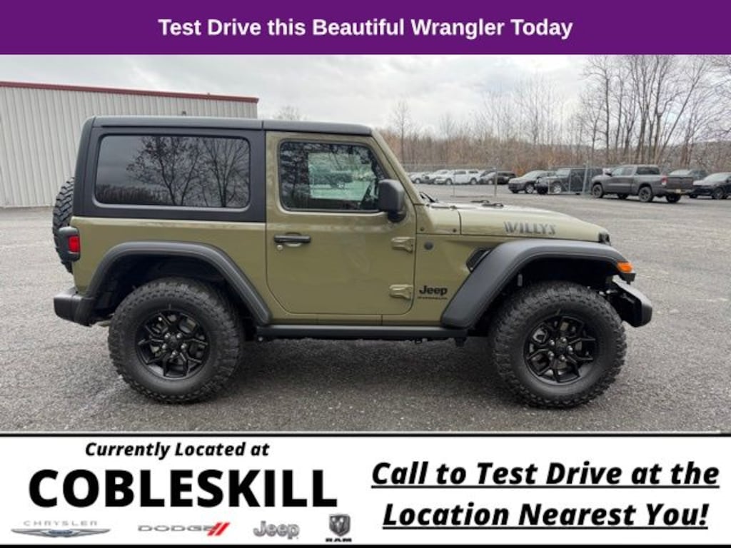 New 2026 Jeep Wrangler Willys Sport Utility