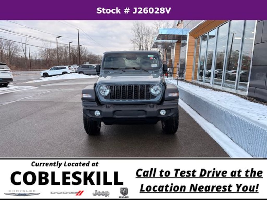 New 2026 Jeep Wrangler Sport S Sport Utility