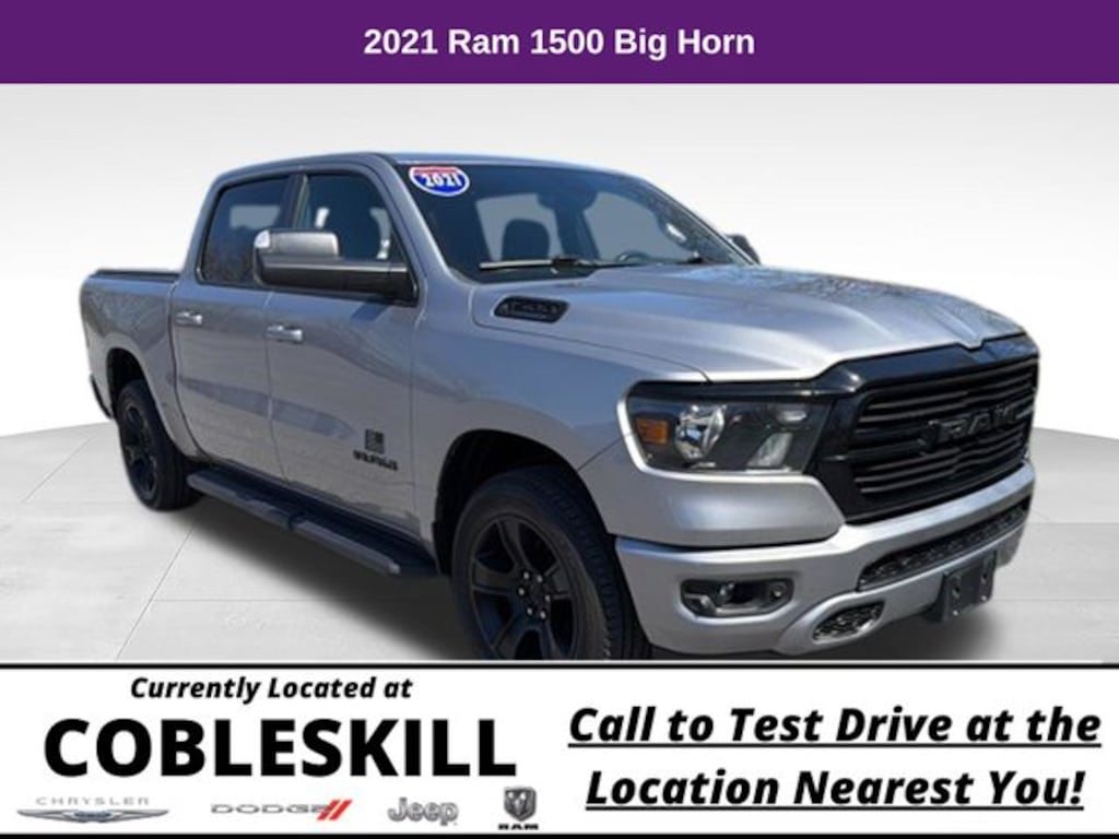 Used 2021 Ram 1500 Big Horn/Lone Star Truck Crew Cab