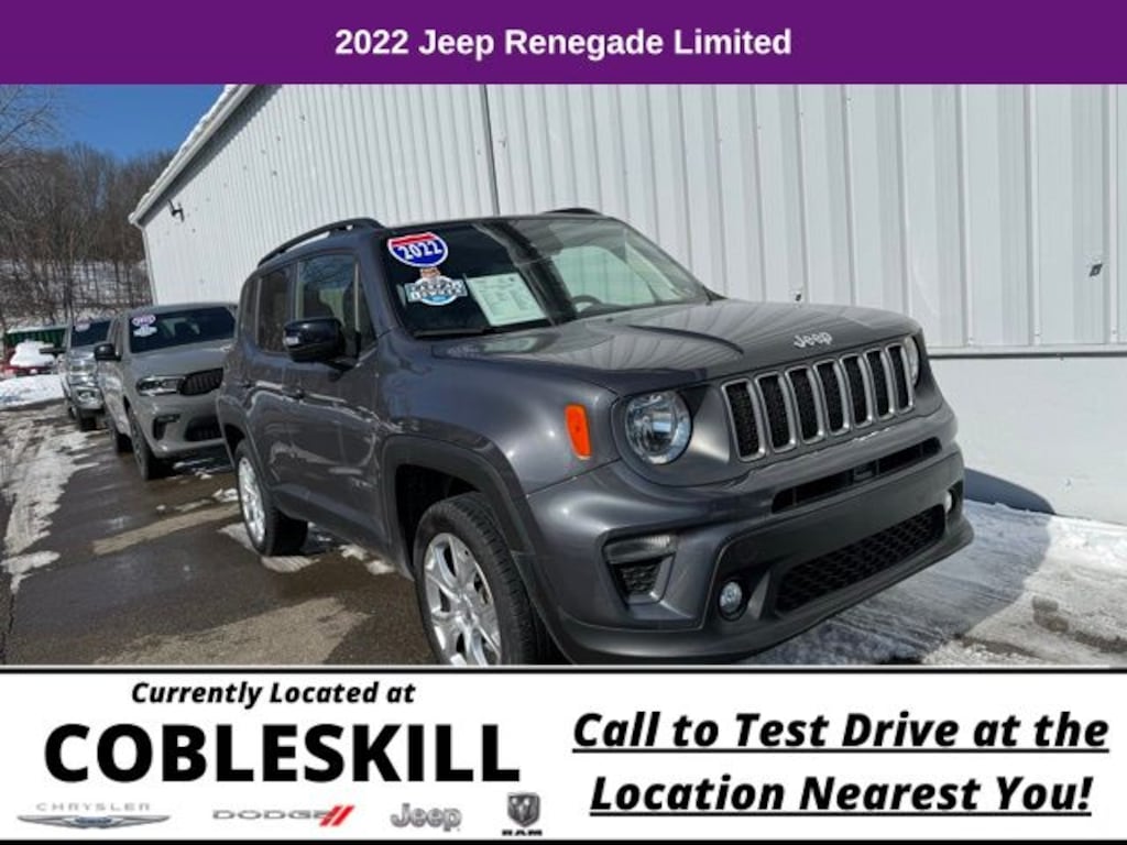 Used 2022 Jeep Renegade Limited SUV