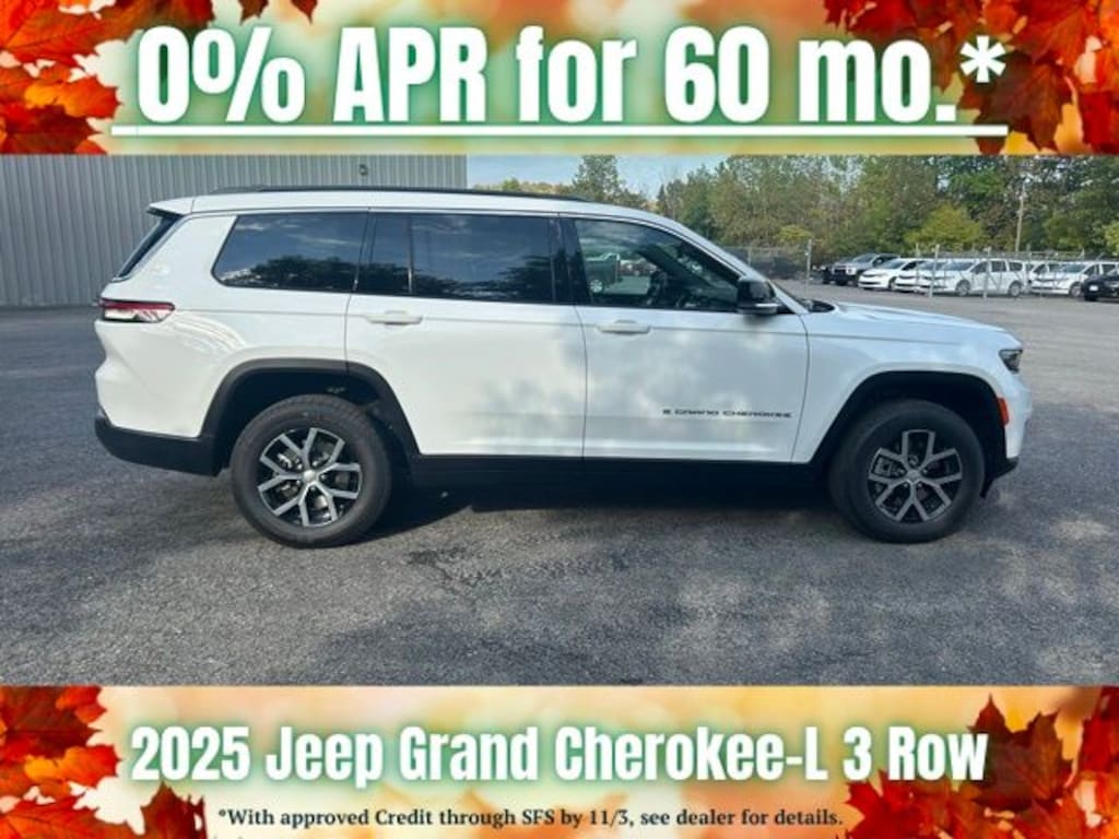 New 2025 Jeep Grand Cherokee L Limited Sport Utility