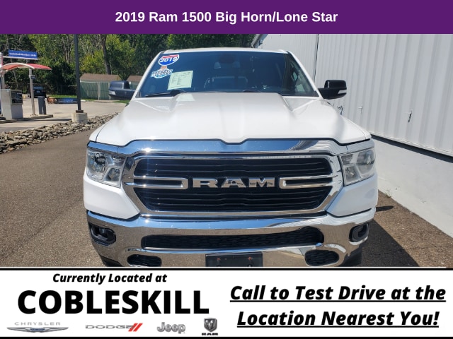 Used 2019 RAM Ram 1500 Pickup Big Horn/Lone Star with VIN 1C6SRFFT6KN615295 for sale in Cobleskill, NY