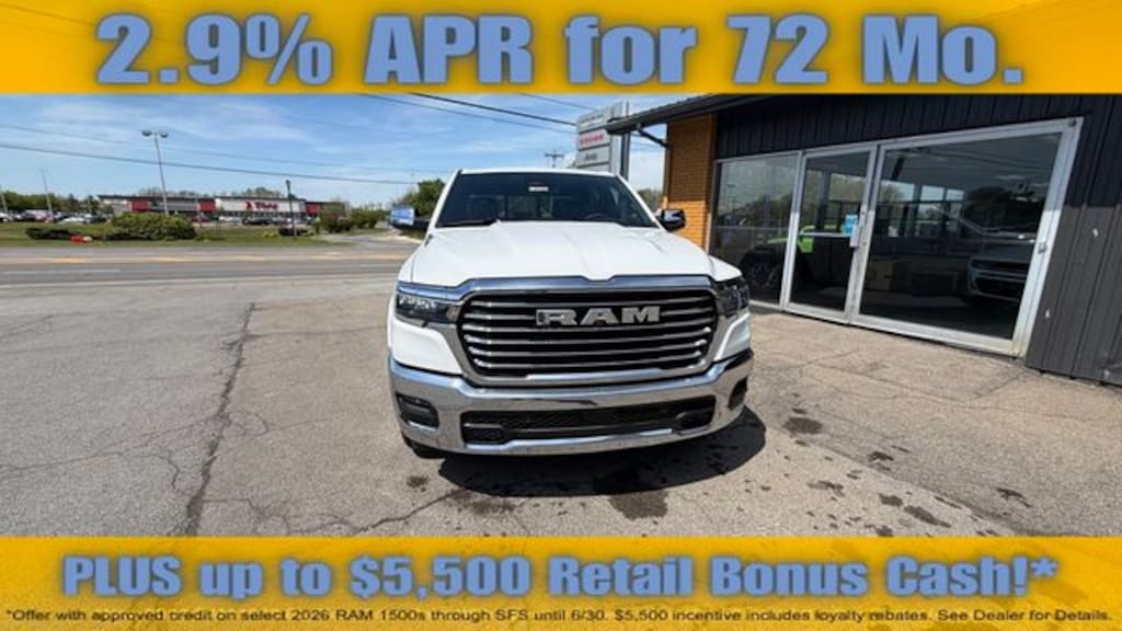 New 2026 Ram 1500 Laramie Pickup