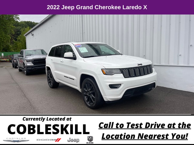 Used 2022 Jeep Grand Cherokee WK Laredo X with VIN 1C4RJFAG6NC140563 for sale in Cobleskill, NY