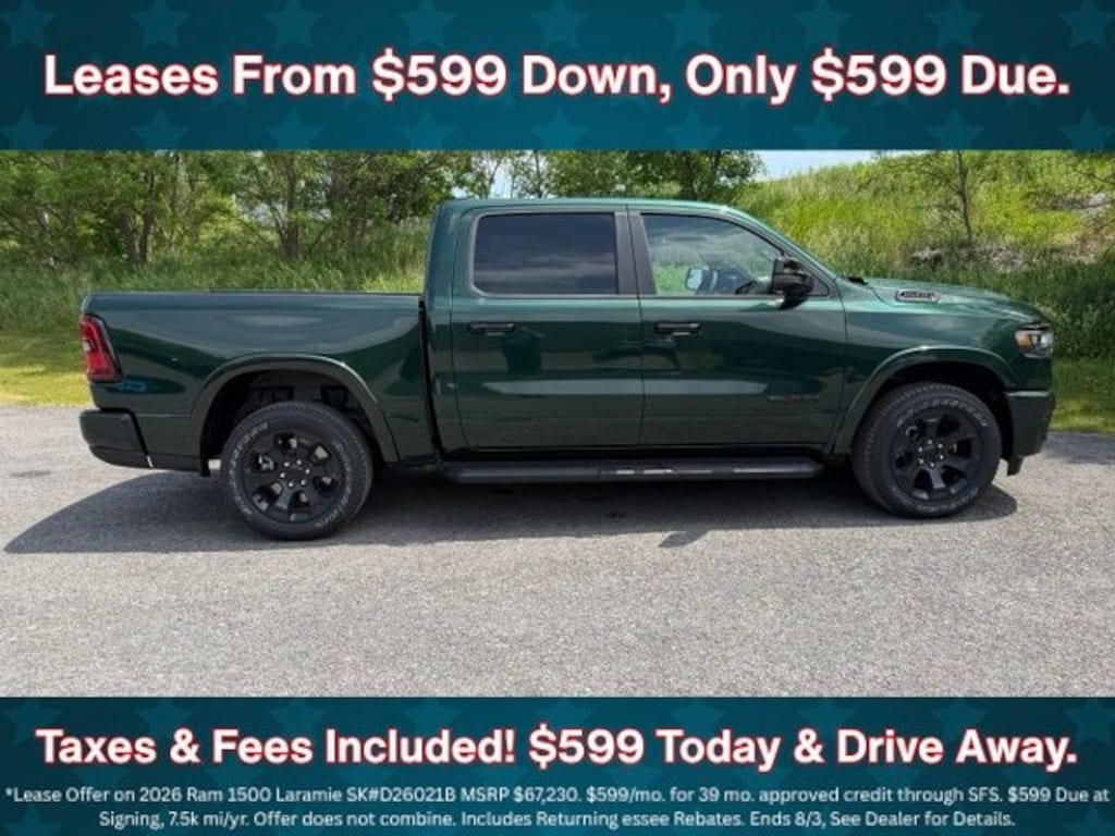 New 2026 Ram 1500 Big Horn/Lone Star Pickup