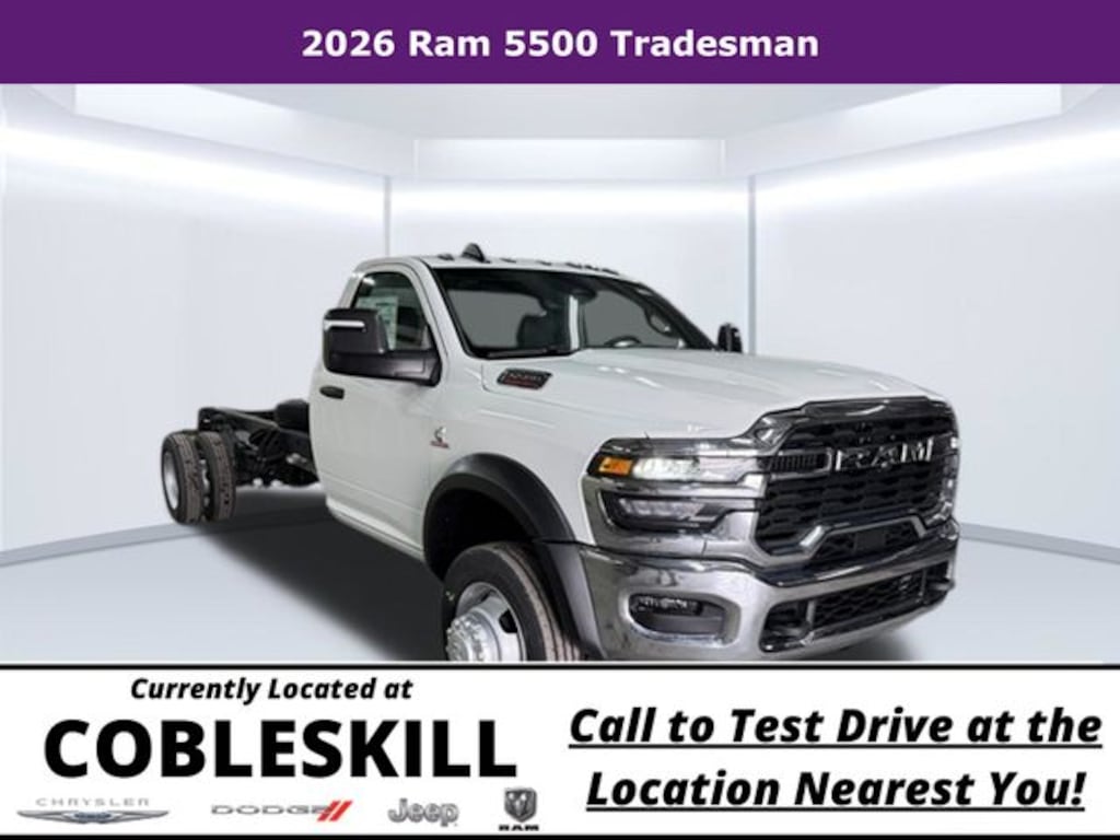 New 2026 Ram 5500HD Tradesman Pickup