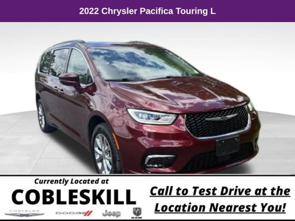 Used 2022 Chrysler Pacifica Touring L Van Passenger Van