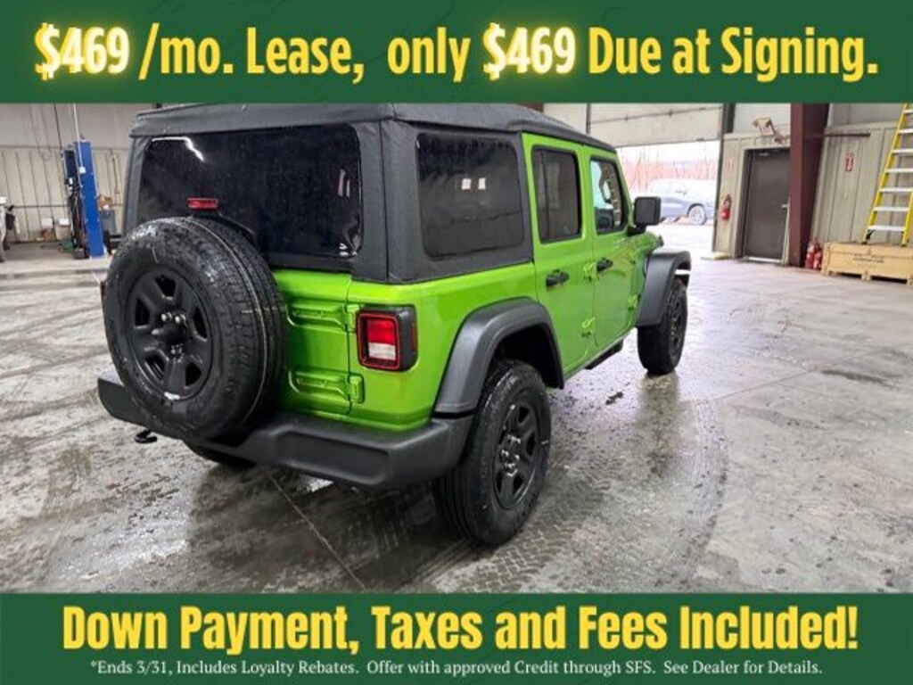 New 2026 Jeep Wrangler Sport Sport Utility