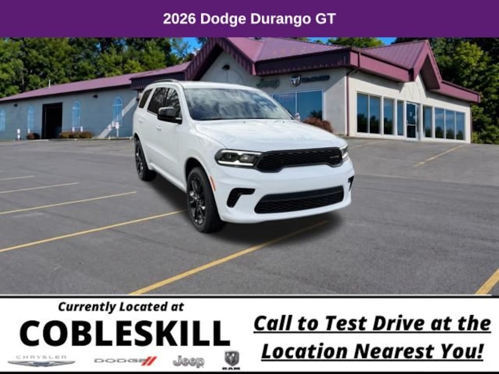 New 2026 Dodge Durango GT Sport Utility