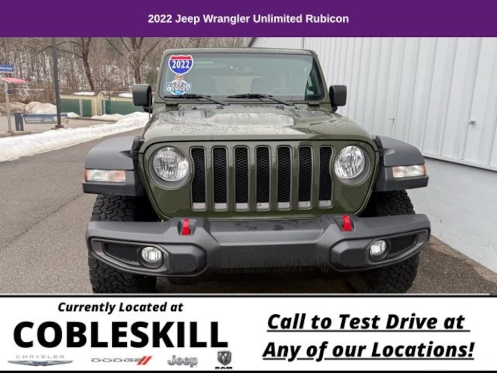 Used 2022 Jeep Wrangler Unlimited Rubicon SUV