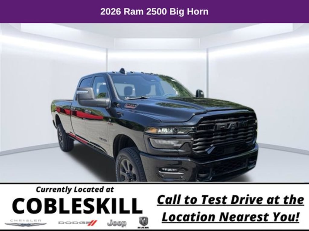 New 2026 Ram 2500 Big Horn Pickup