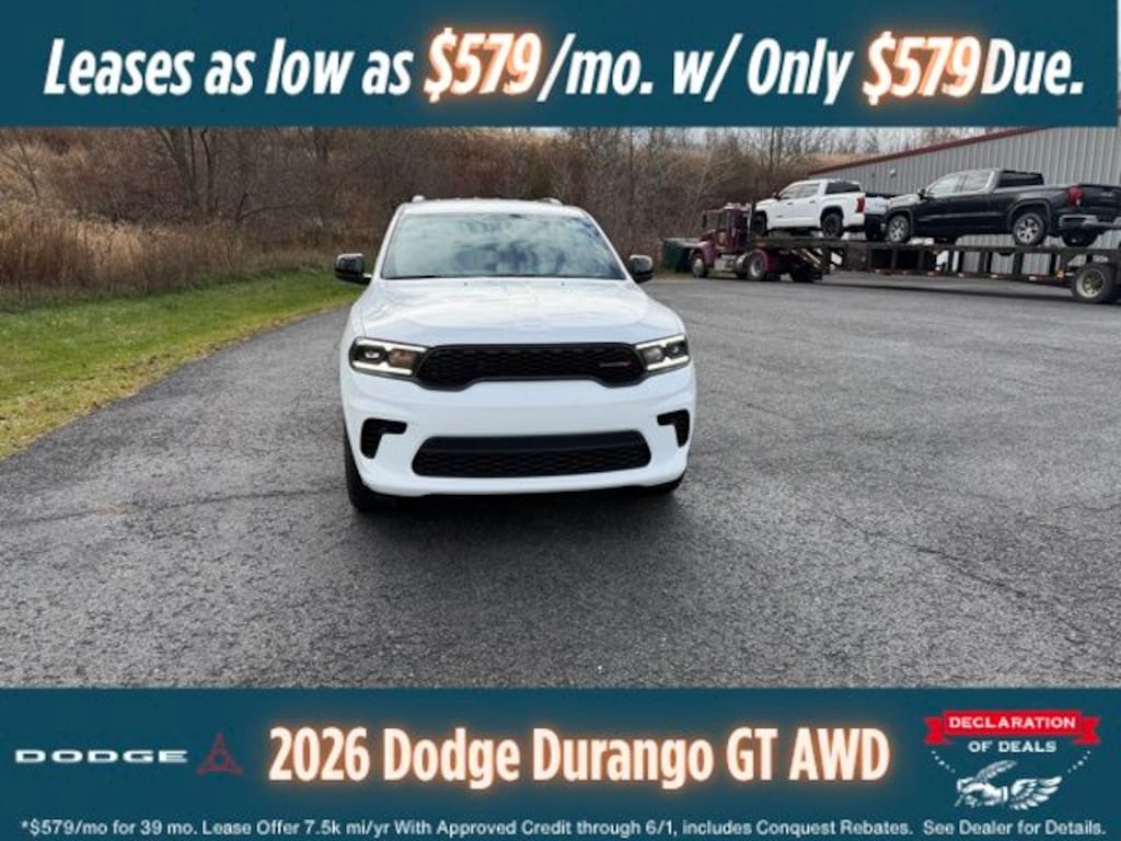 New 2026 Dodge Durango GT Sport Utility
