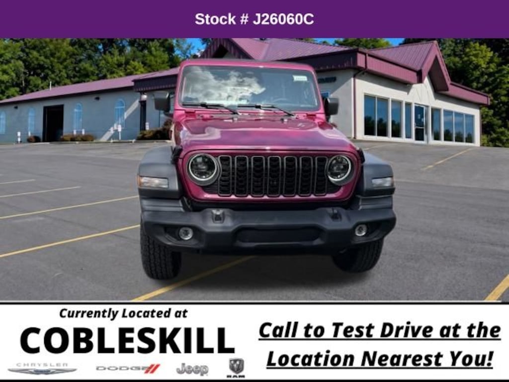 New 2026 Jeep Wrangler Sport S Sport Utility