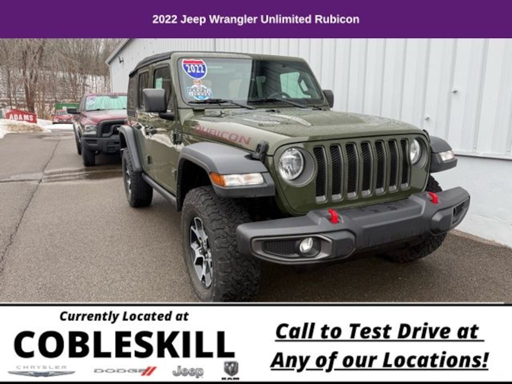 Used 2022 Jeep Wrangler Unlimited Rubicon SUV