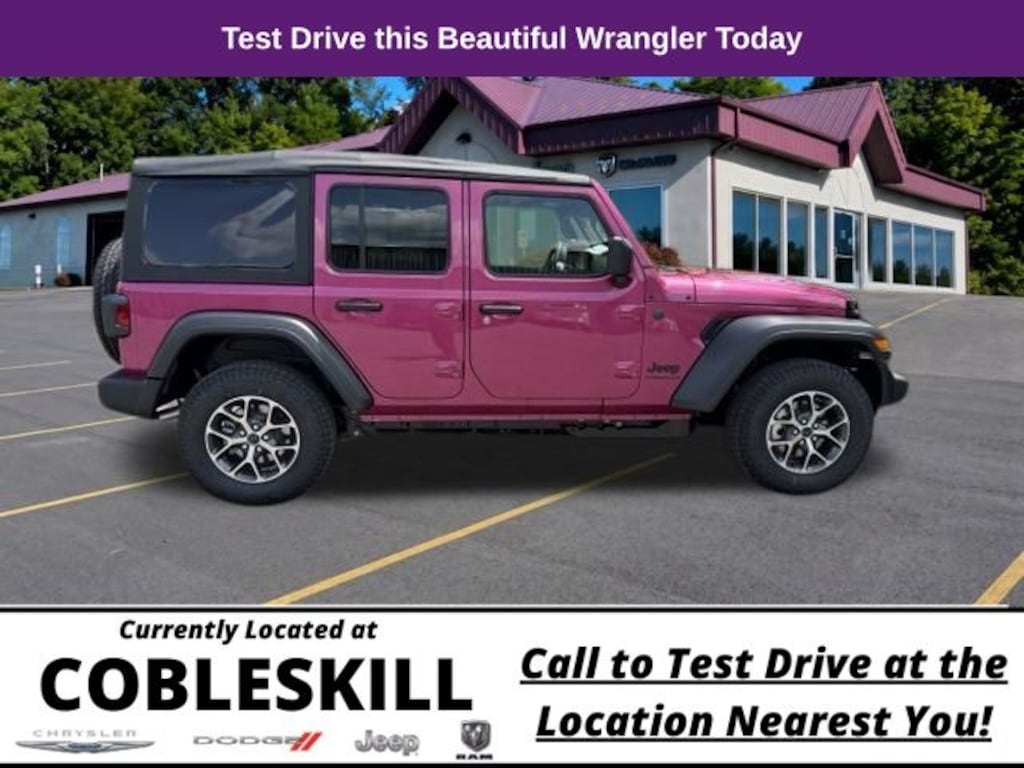New 2026 Jeep Wrangler Sport S Sport Utility
