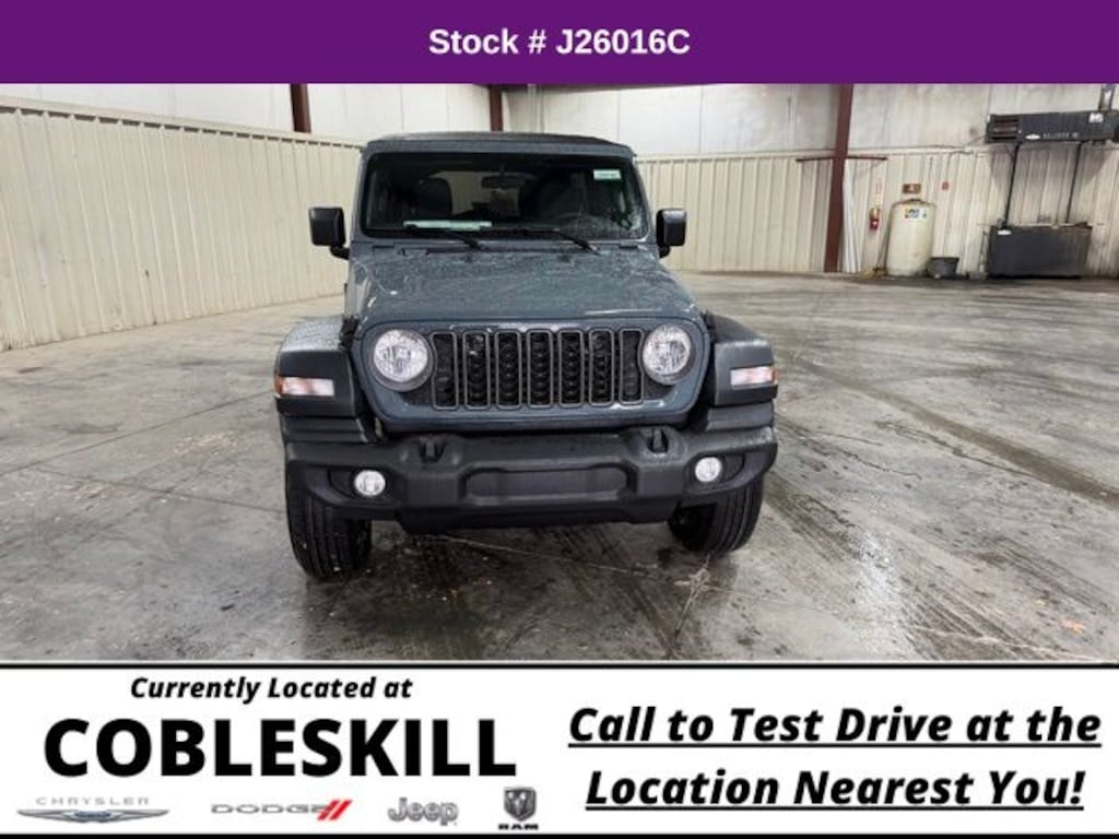 New 2026 Jeep Wrangler Sport Sport Utility