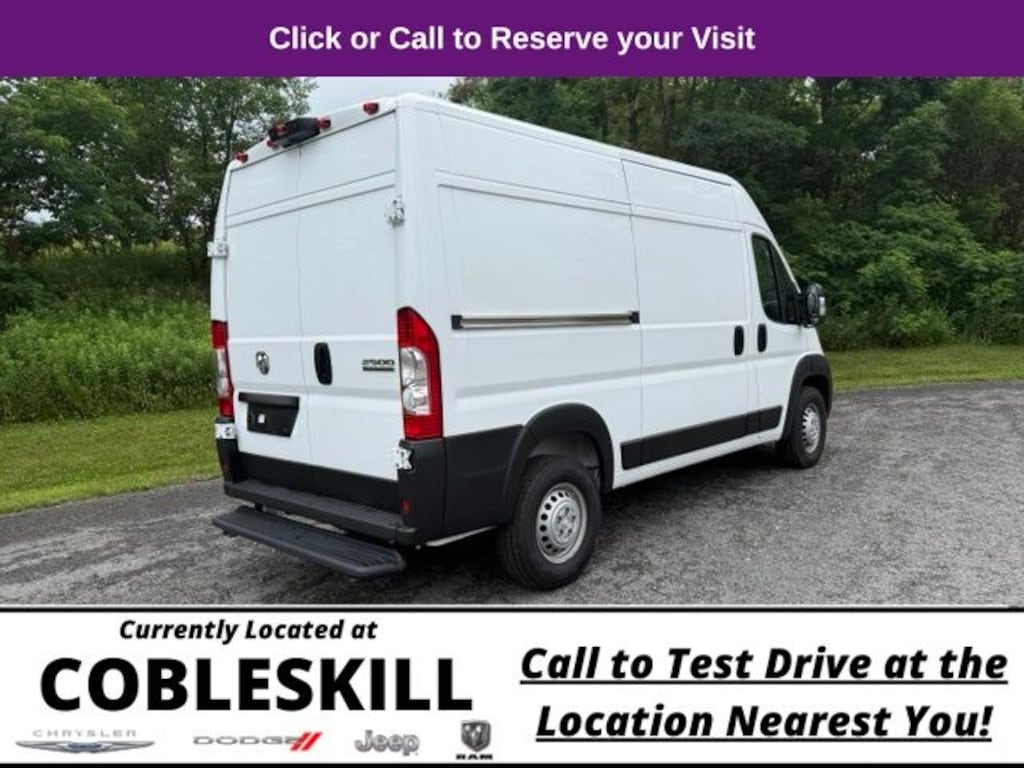 New 2024 Ram Promaster 2500 High Roof Cargo Van