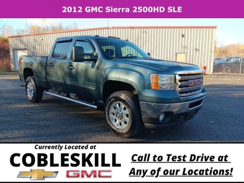 Used 2012 GMC Sierra 2500 HD SLE Truck Crew Cab