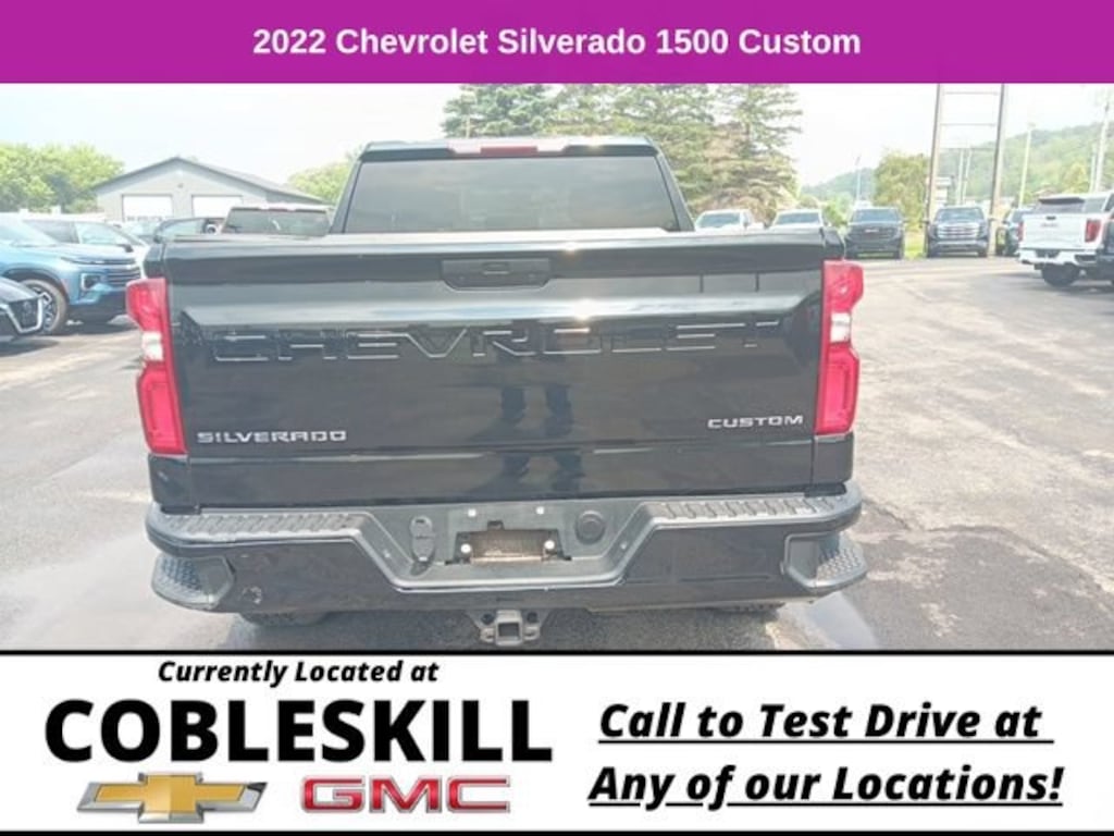 Used 2022 Chevrolet Silverado 1500 LTD Custom Truck Double Cab