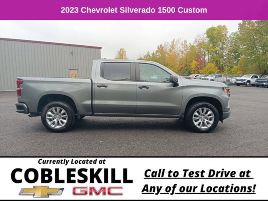 Used 2023 Chevrolet Silverado 1500 Custom Truck Crew Cab