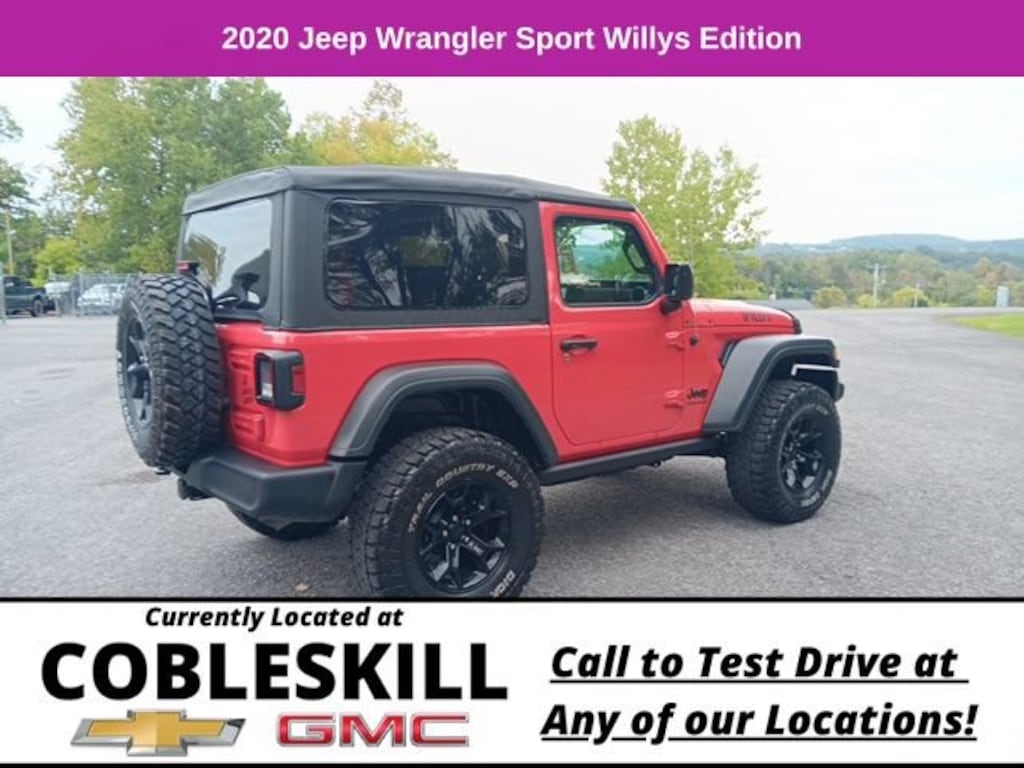 Used 2020 Jeep Wrangler Willys SUV
