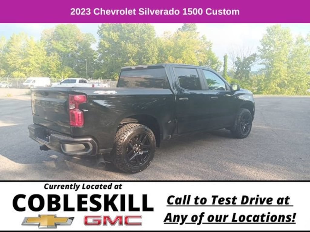 Used 2023 Chevrolet Silverado 1500 Custom Truck Crew Cab