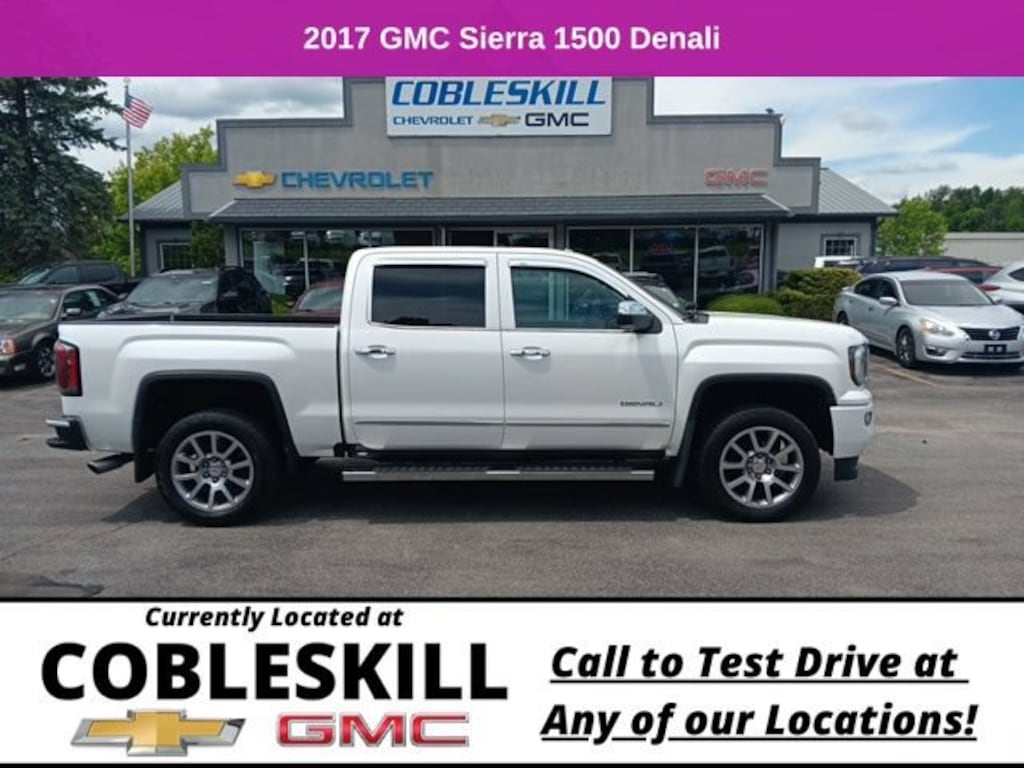 Used 2017 GMC Sierra 1500 Denali Truck Crew Cab