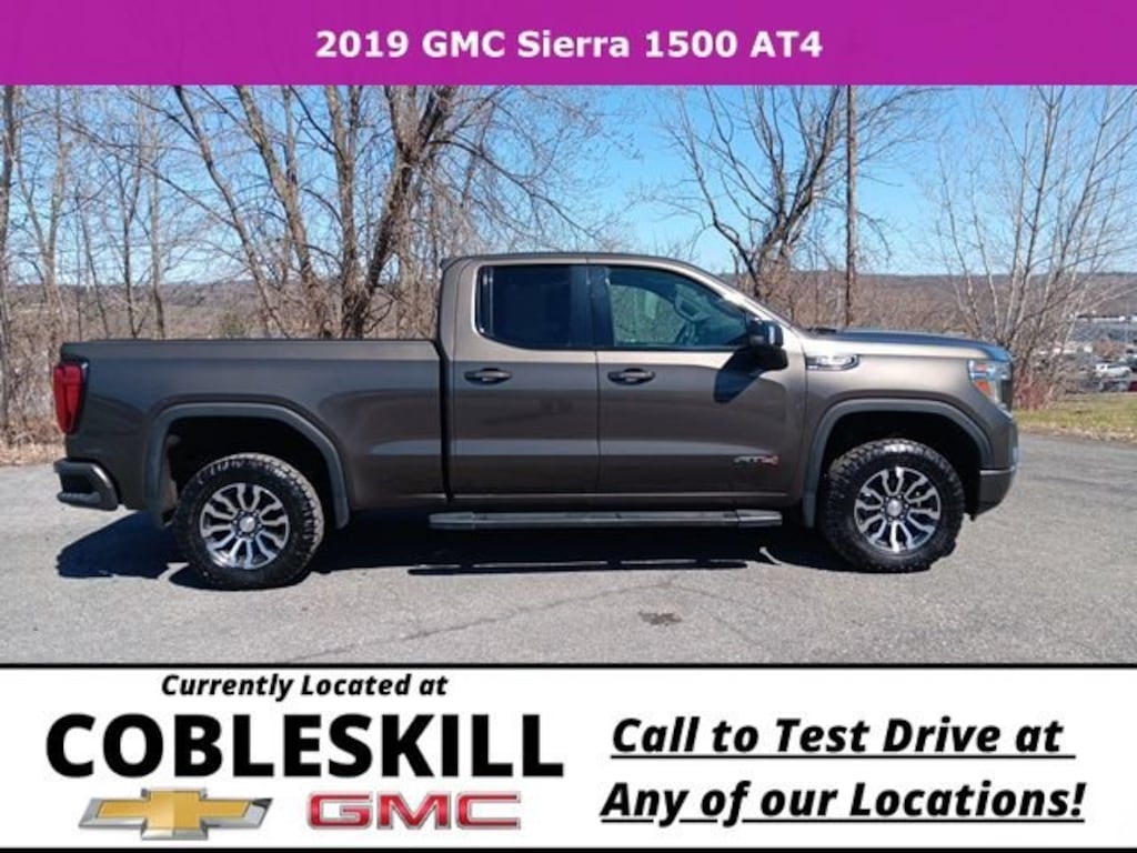 Used 2019 GMC Sierra 1500 AT4 Truck Double Cab