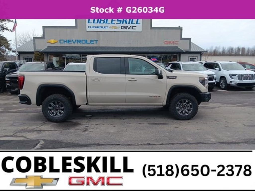 New 2026 GMC Sierra 1500 AT4X Truck