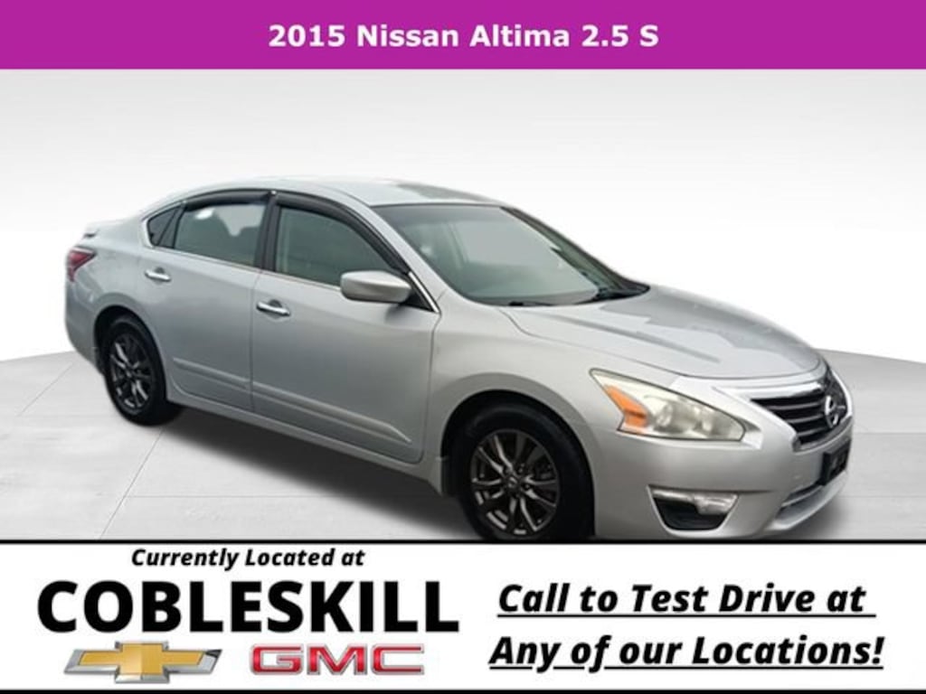 Used 2015 Nissan Altima 2.5 S Sedan