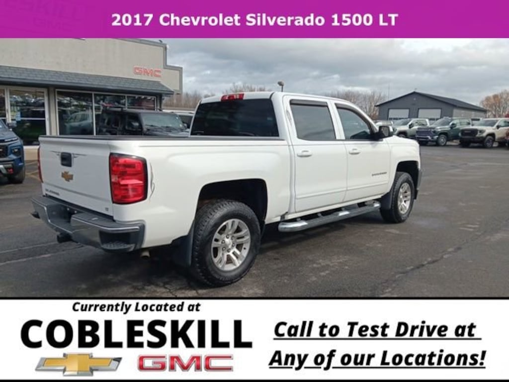 Used 2017 Chevrolet Silverado 1500 LT Truck Crew Cab