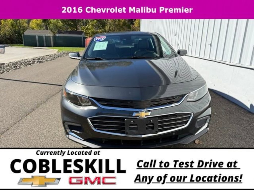 Used 2016 Chevrolet Malibu Premier Sedan