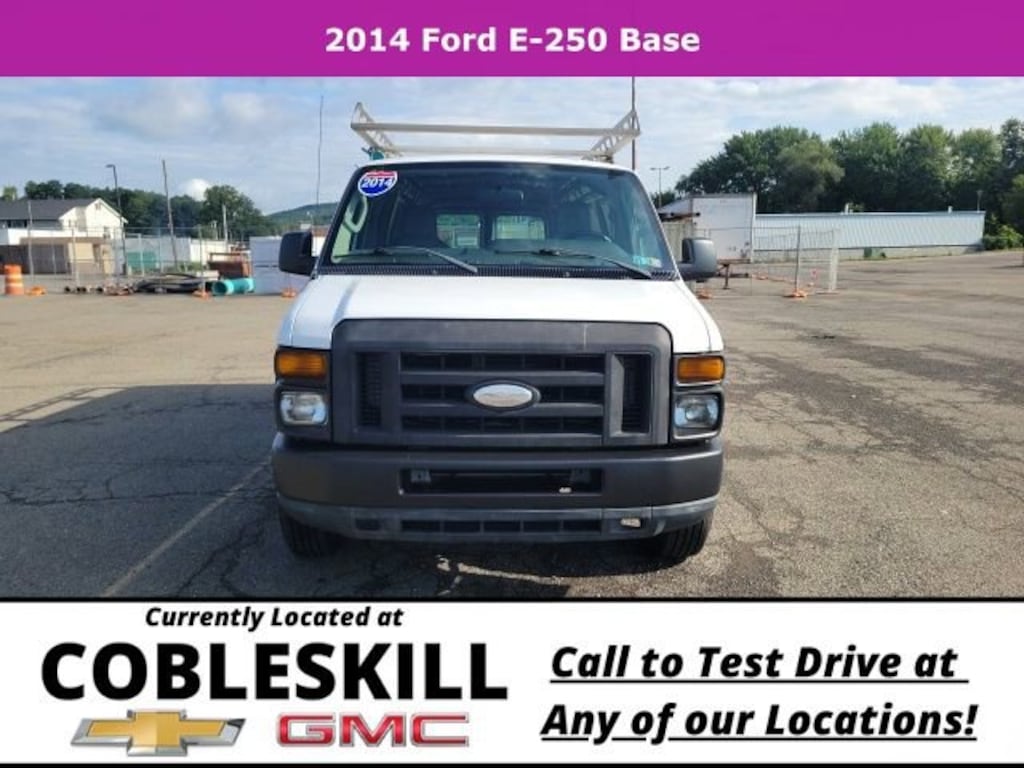 Used 2014 Ford Econoline Cargo Van Commercial Van Extended Cargo Van