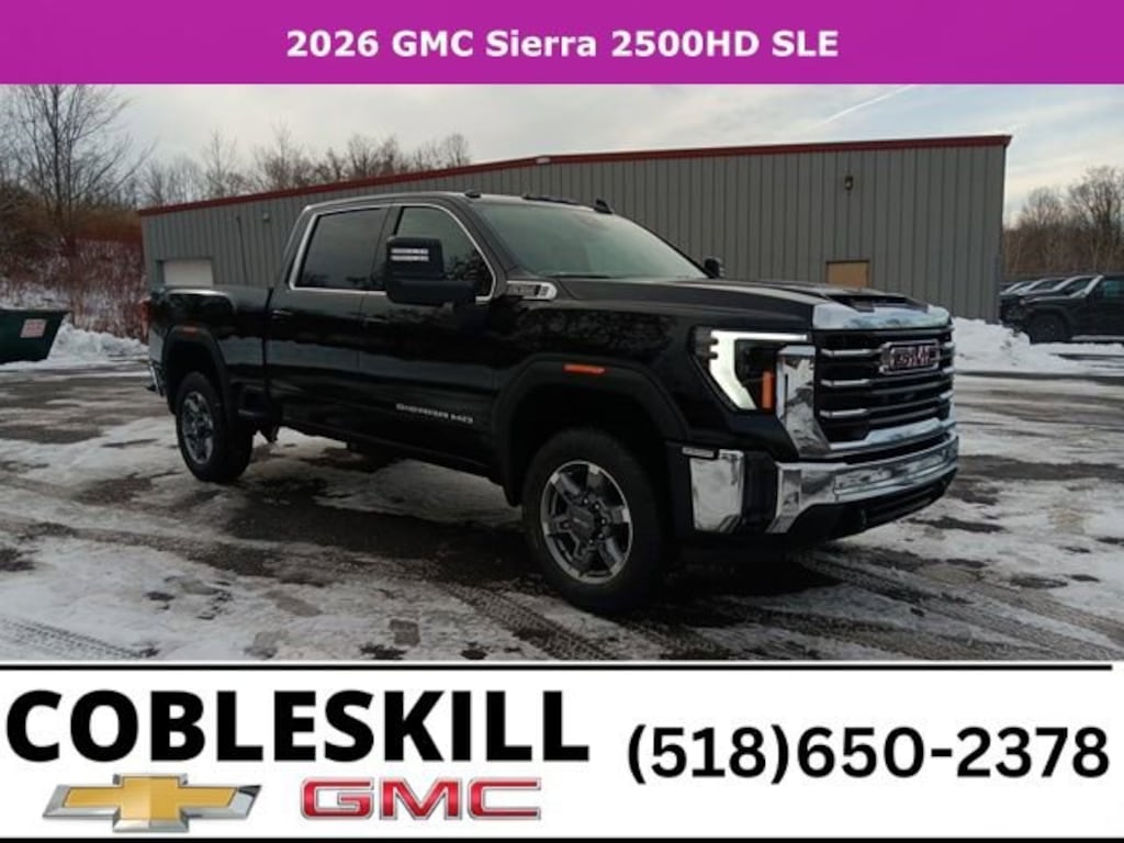 New 2026 GMC Sierra 2500 HD SLE Truck