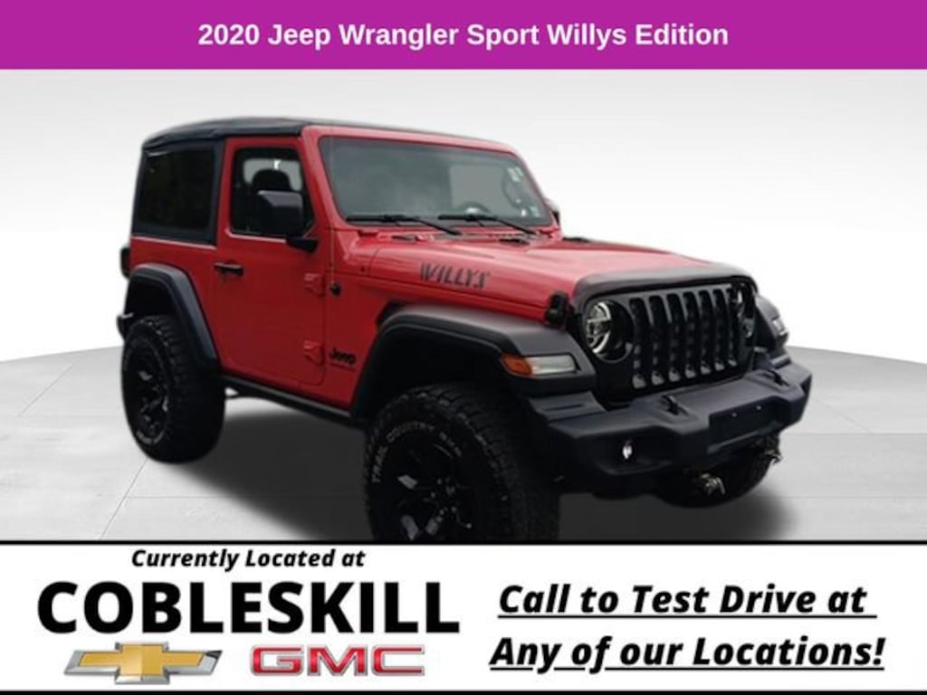 Used 2020 Jeep Wrangler Willys SUV