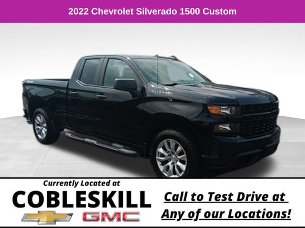 Used 2022 Chevrolet Silverado 1500 LTD Custom Truck Double Cab