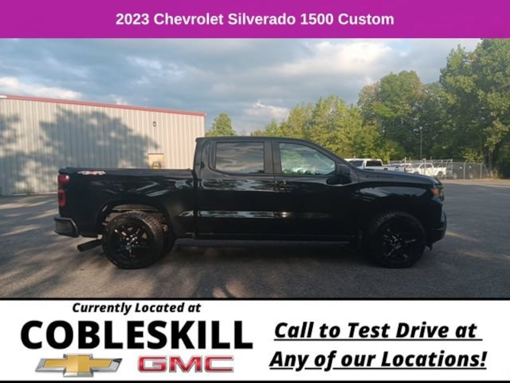 Used 2023 Chevrolet Silverado 1500 Custom Truck Crew Cab