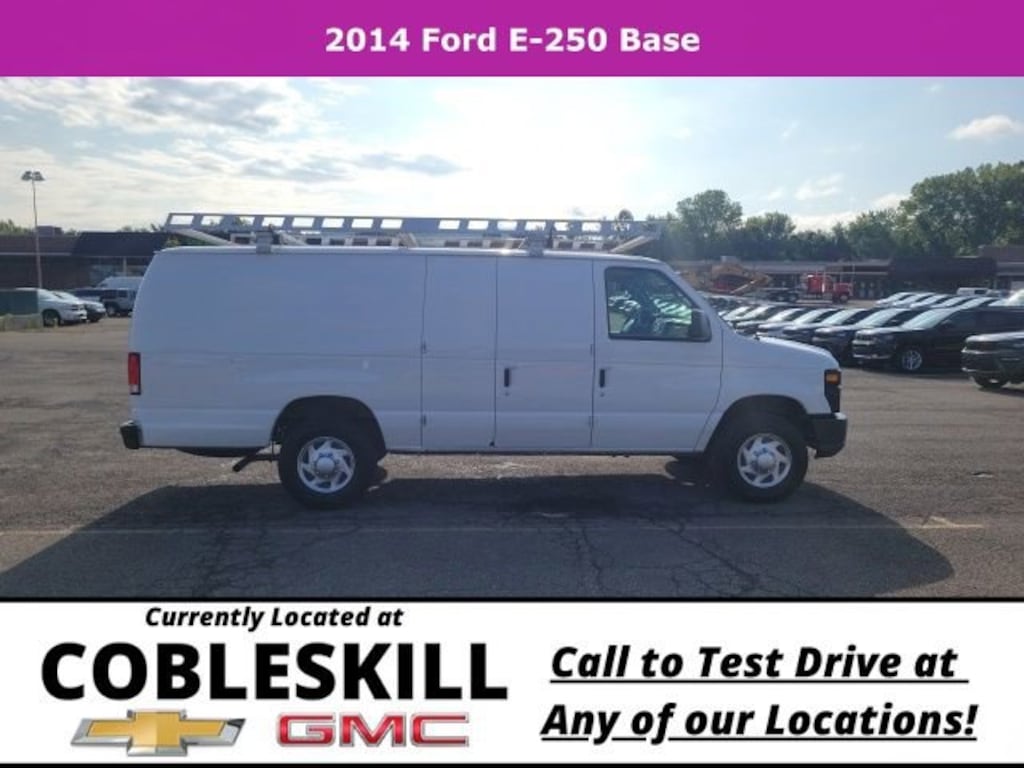 Used 2014 Ford Econoline Cargo Van Commercial Van Extended Cargo Van
