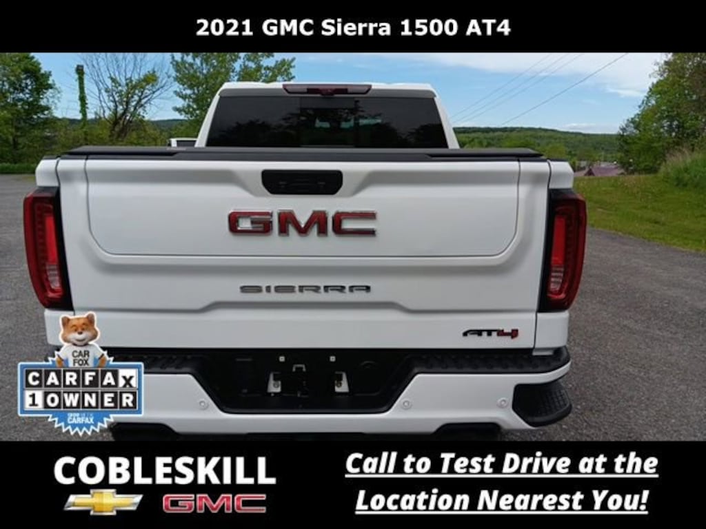 Used 2021 GMC Sierra 1500 AT4 Truck Crew Cab