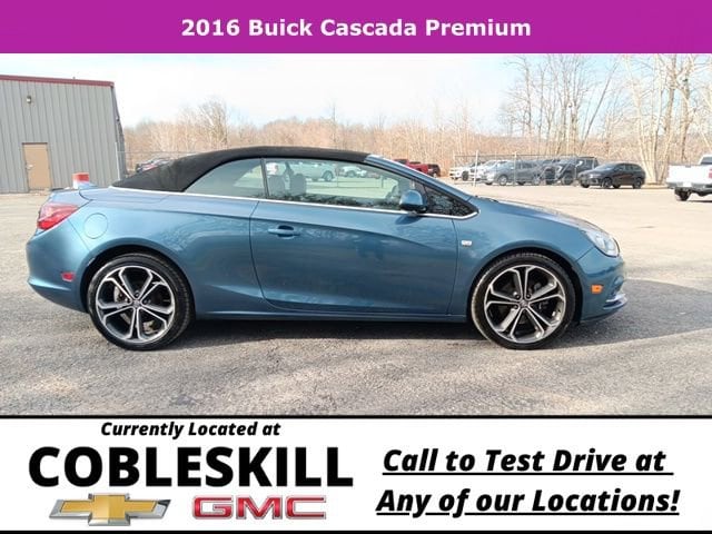 Used 2016 Buick Cascada Premium with VIN W04WT3N55GG091821 for sale in Cobleskill, NY